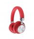 Casque Stéréo 98BT sans fil Bluetooth avec l'option Réduction de Bruit, Rouge