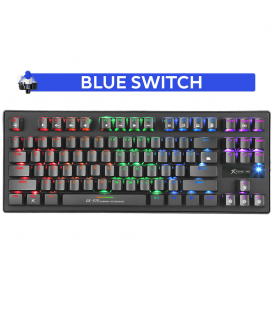 Clavier Gamer XTRIKE GK-979 Mécanique Blue Switch, Rétro-éclairé, avec 87 Touches