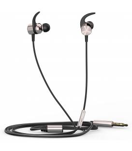 Ecouteurs Filaire HP DHH-3114 avec Microphone pour PC et Mobile (Noir)